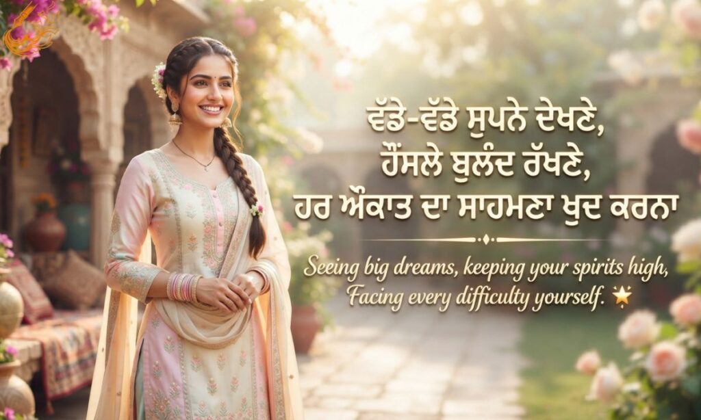 Punjabi Attitude Shayari for Girls