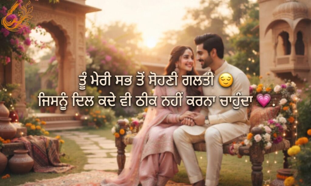 Punjabi Love Shayari 2 Lines