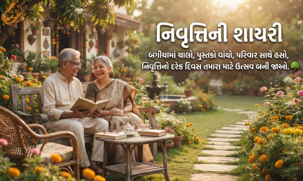 Retirement Viday Shayari in Gujarati