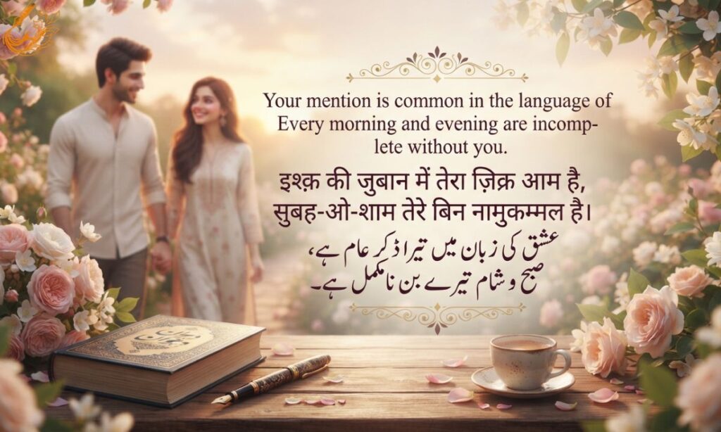Romantic Shayari Urdu in Hindi