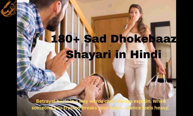 Sad Dhokebaaz Shayari in Hindi