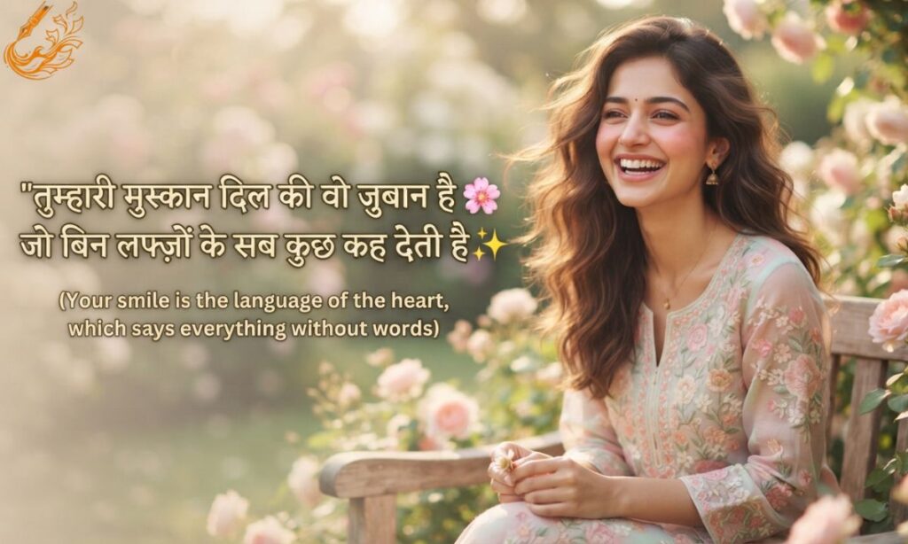 Shayari On Beautiful Girl Smile