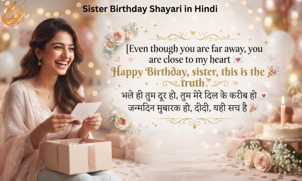 Sister Birthday Shayari