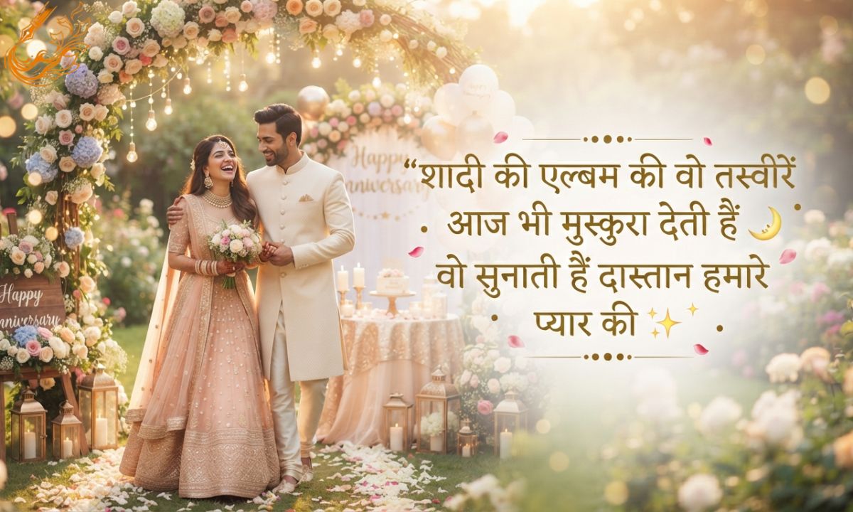 Wedding Anniversary Shayari in Hindi