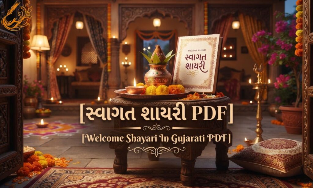 Welcome Shayari In Gujarati PDF