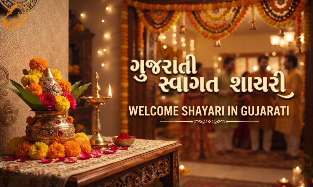 Welcome Shayari in Gujarati