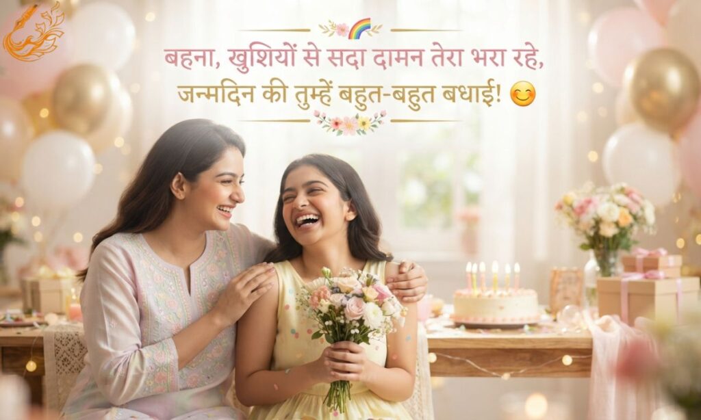 Wish you happy birthday sister shayari