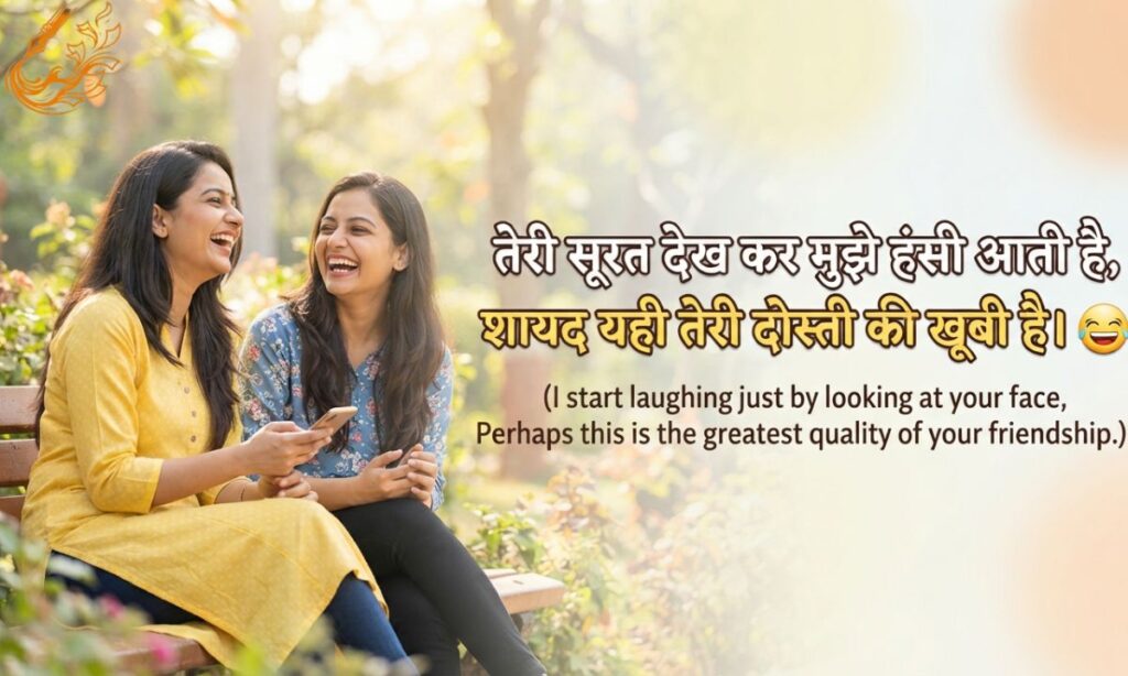 2 Line Funny Shayari For Best Friend