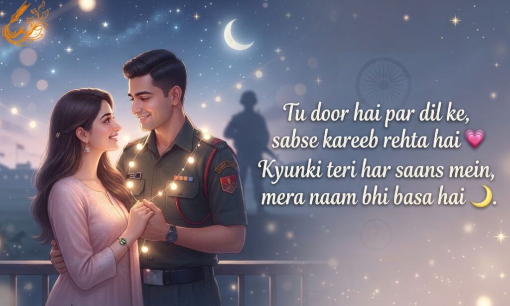 Army Love Shayari Image