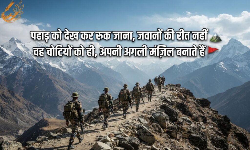Army Motivational Shayari