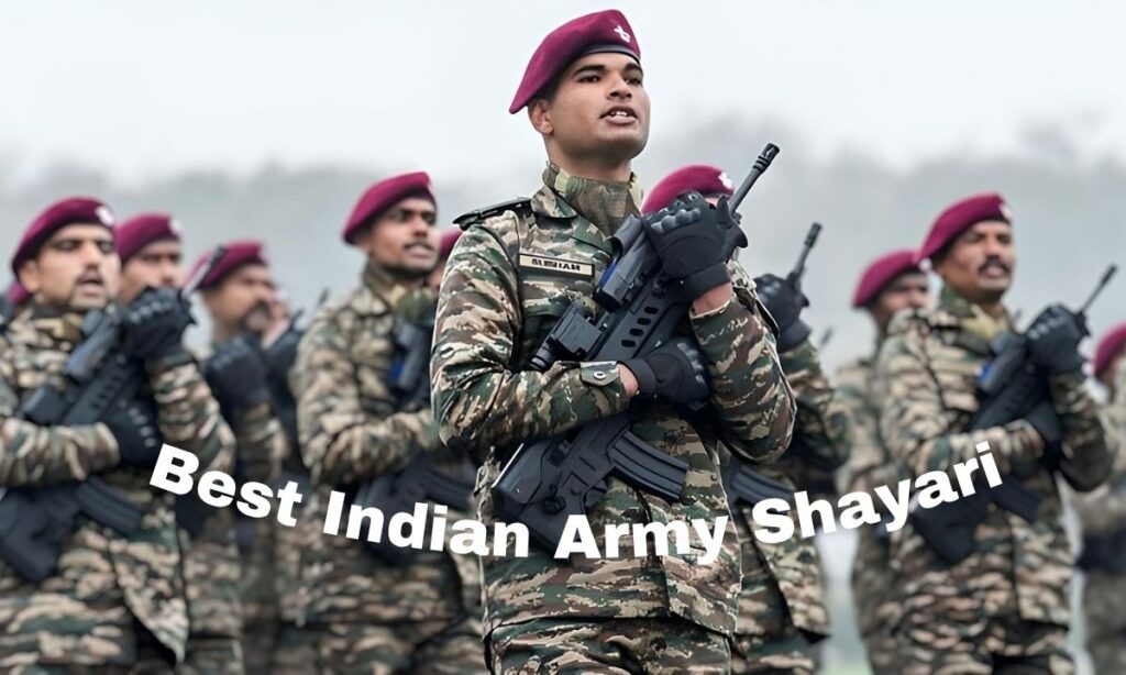 Best Indian Army Shayari