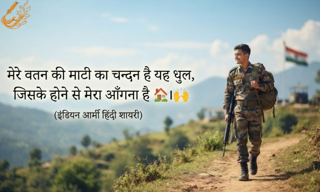 Indian Army Hindi Shayari