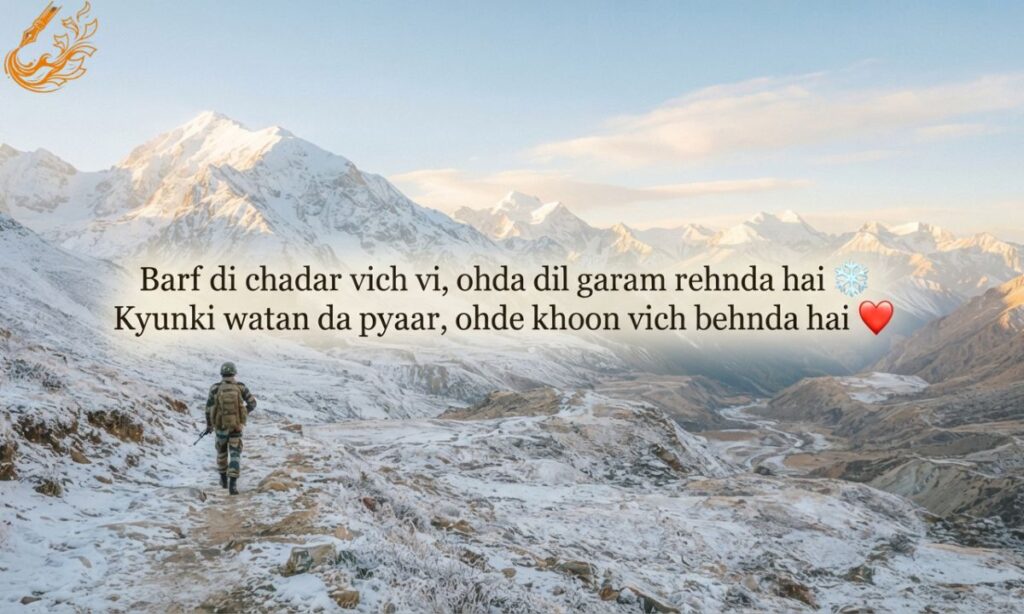 Indian Army Shayari Punjabi