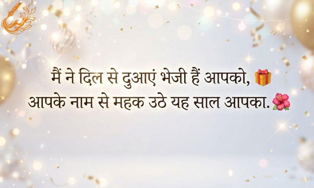 New Year Wishes in Hindi Shayari