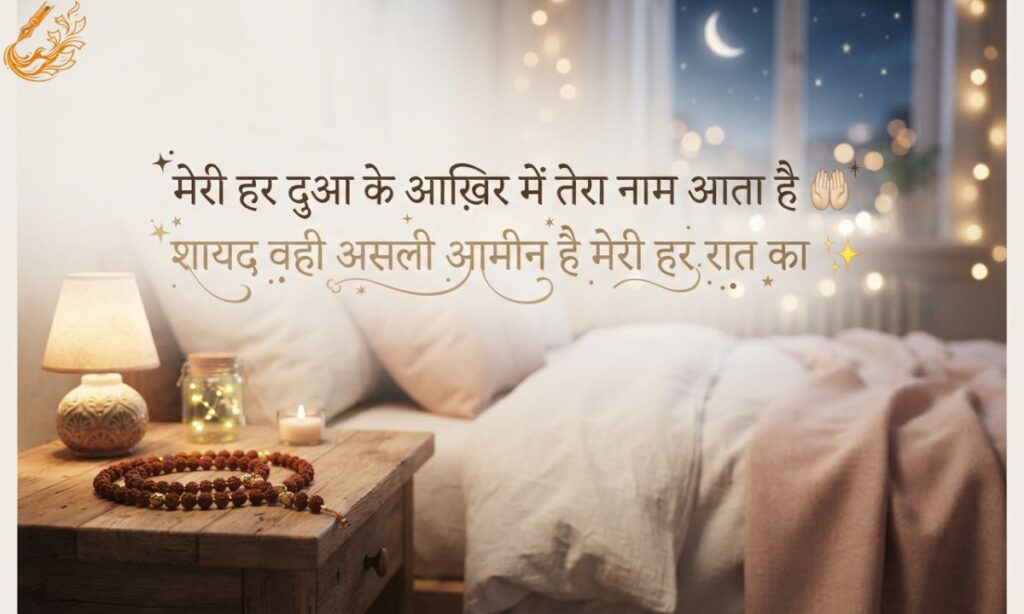 True Love Good Night Romantic Shayari