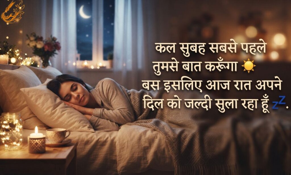 good night shayari in hindi for love